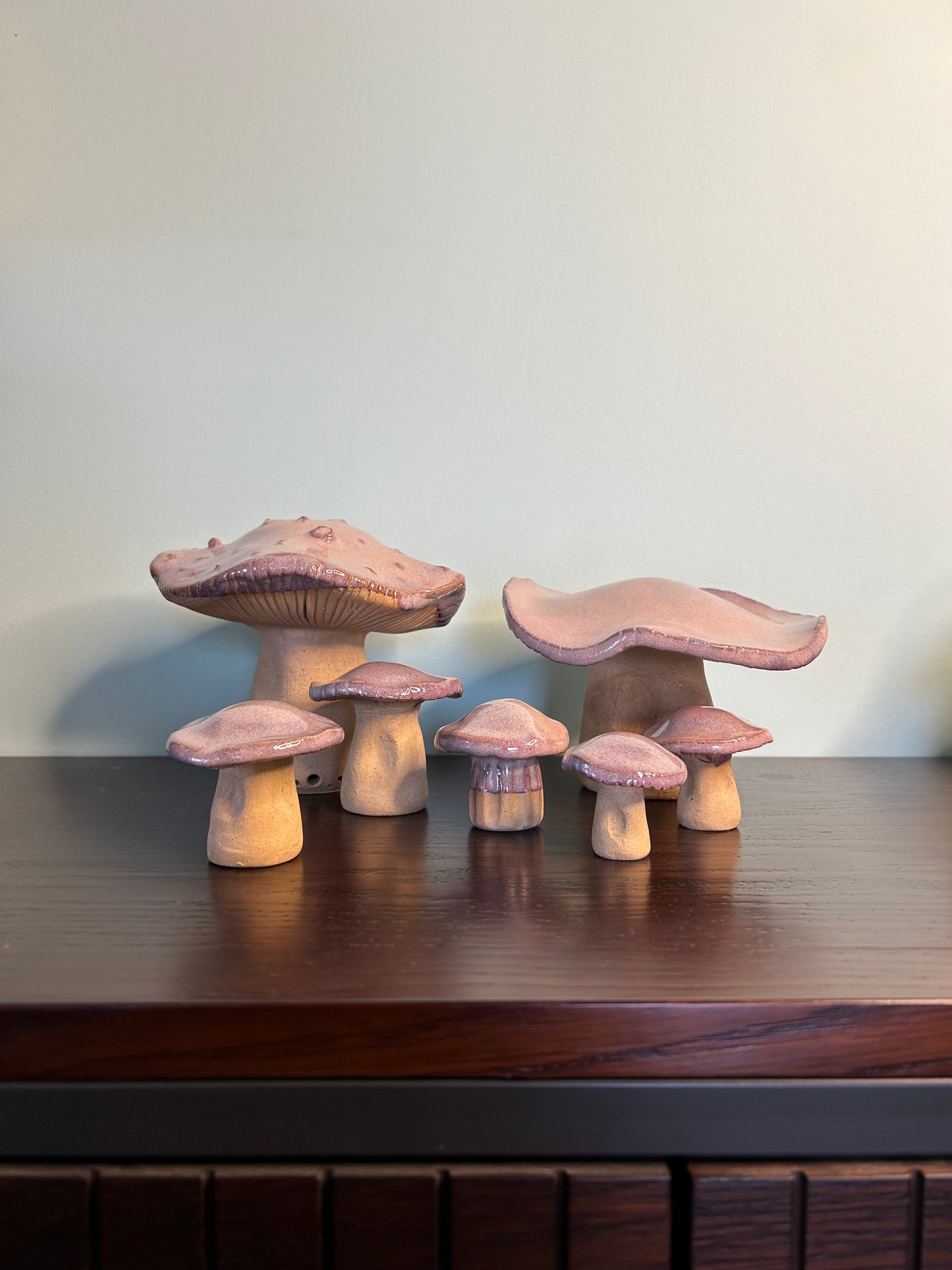 Wild Mushrooms sculptures